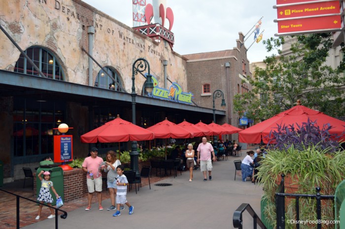 The former Pizza Planet