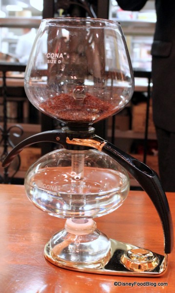 Vacuum Coffee Pot at Victoria and Albert's