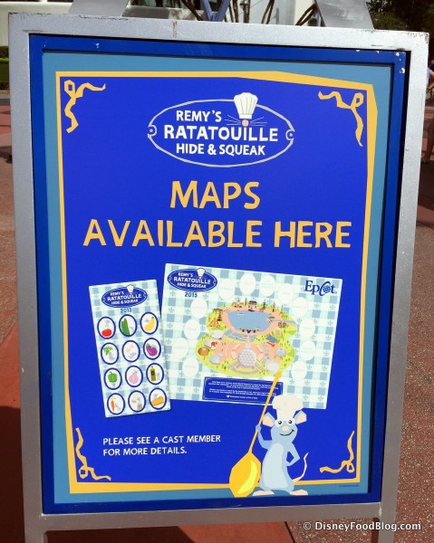 Remy Scavenger Hunt Maps