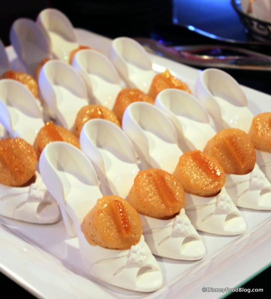 Cinderella’s Sugar Slipper with Orange Financier