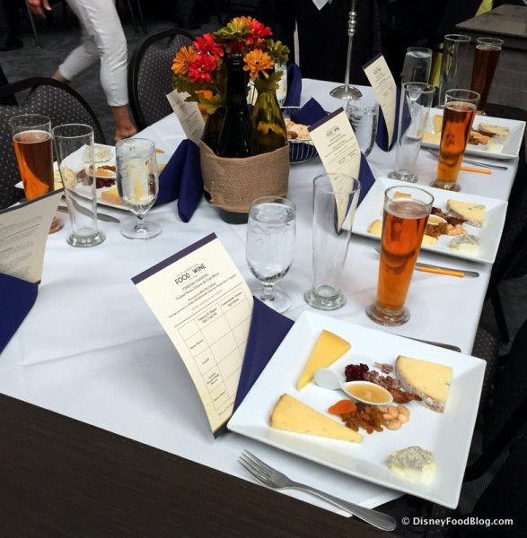 Cheese Seminar Place Settings