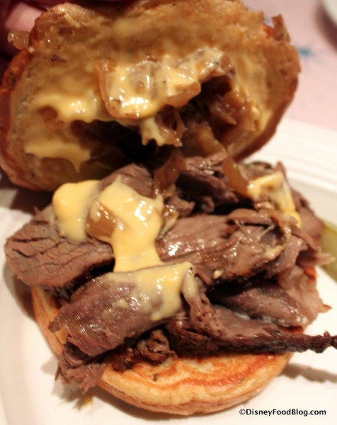 Roast Beef and Cheddar Sandwich