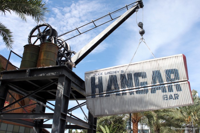 Jock Lindsey's Hangar Bar Sign