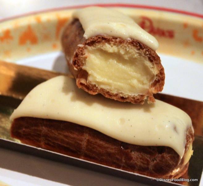 Vanilla Eclair -- Cross Section