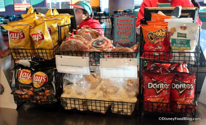 More treats at the cash registers