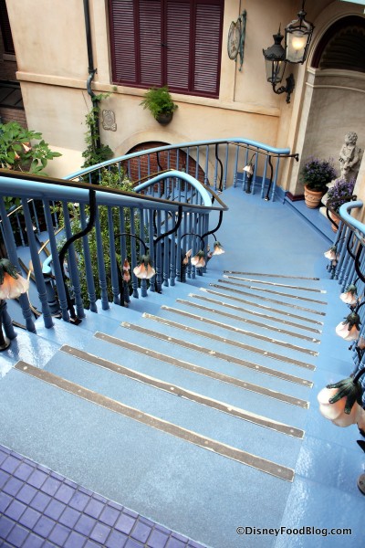 Stairway up to Club 33