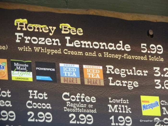 Honey Bee Frozen Lemonade Signage