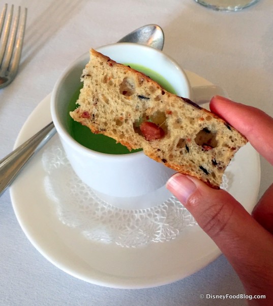 Bacon Mushroom Toast -- Up Close