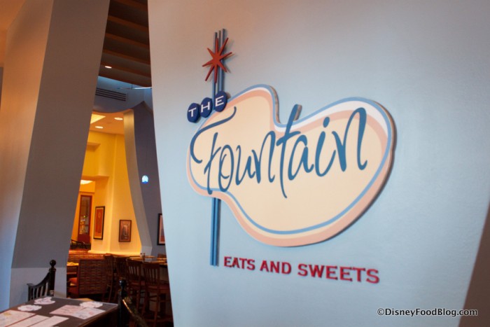 The Fountain entrance