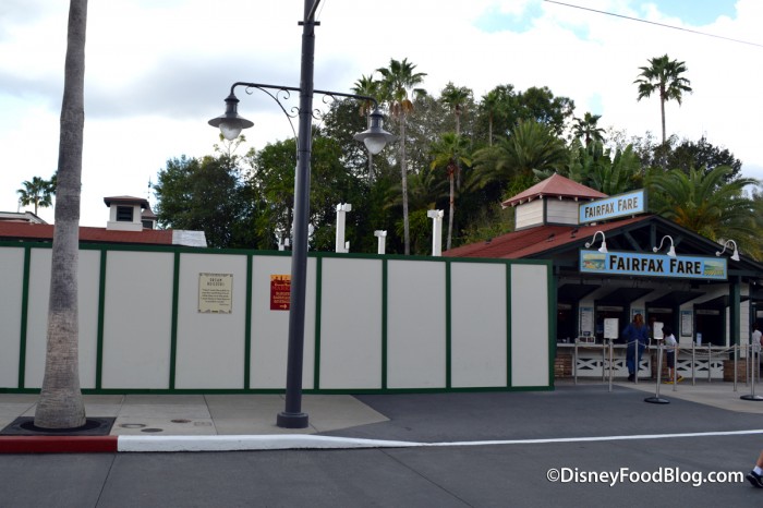 Construction at Sunset Ranch Market