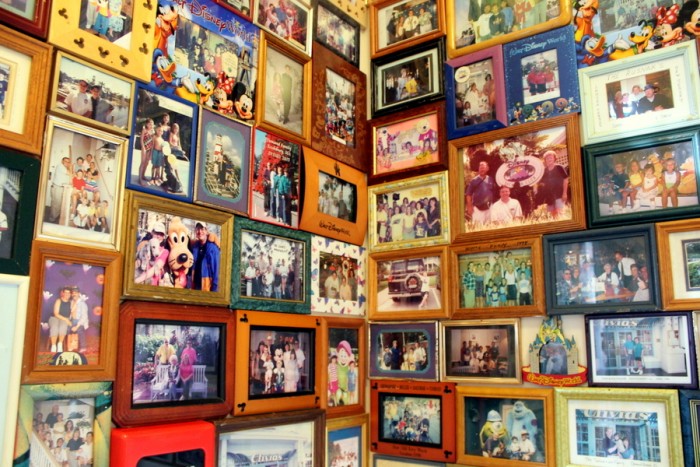 Pictures in unique frames highlight DVC families