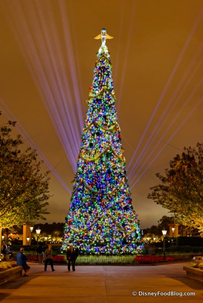 Epcot Christmas Tree