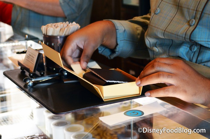 Akira Packing Up Our Ganache Selections 
