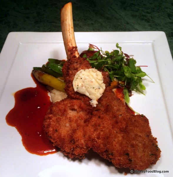 Crispy Pan Fried Veal Chop