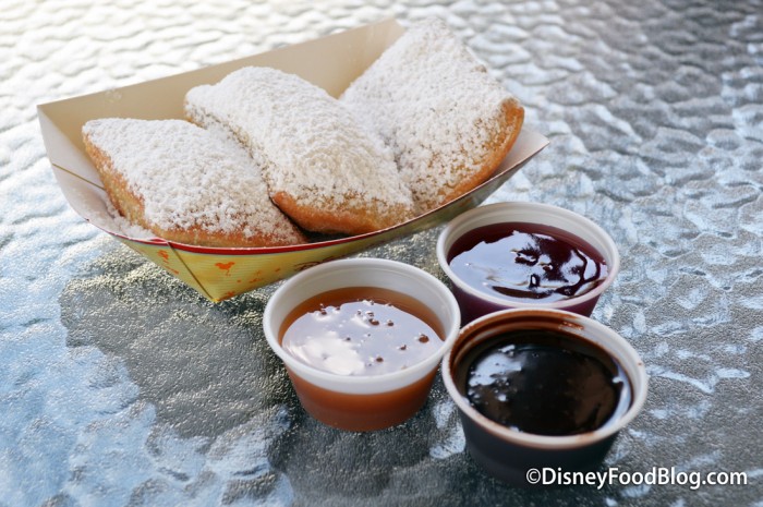 Beignets and Dipping Sauces!