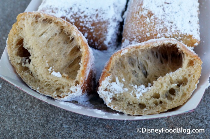 Cross-Section of the Beignets 