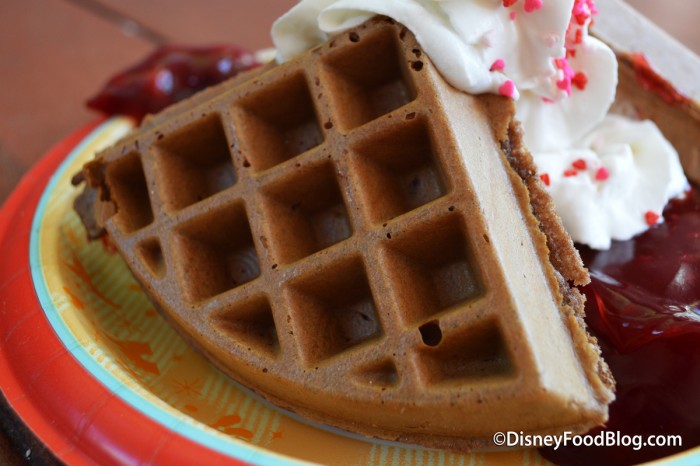 Chocolate Cake Waffles 