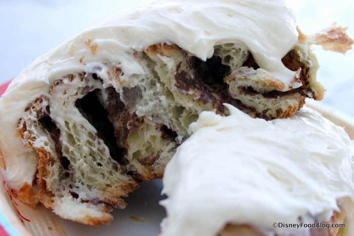 Cinnamon Roll -- Up Close