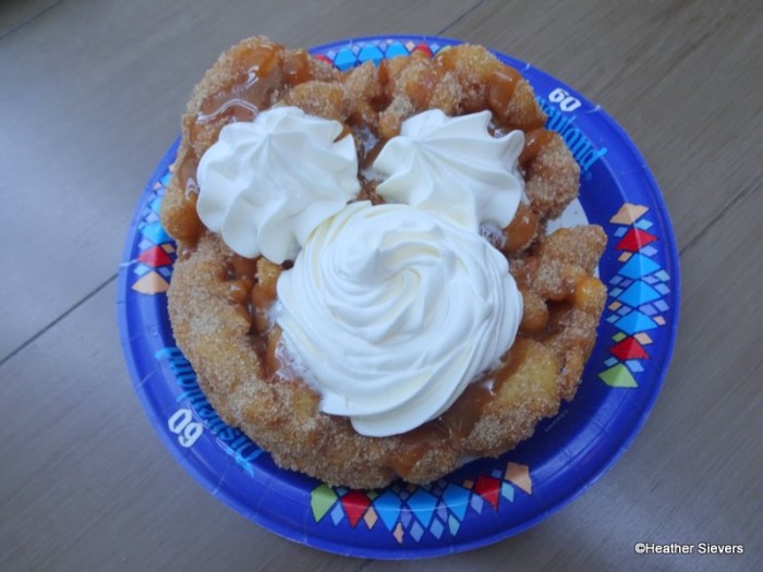 Churro Funnel Cake