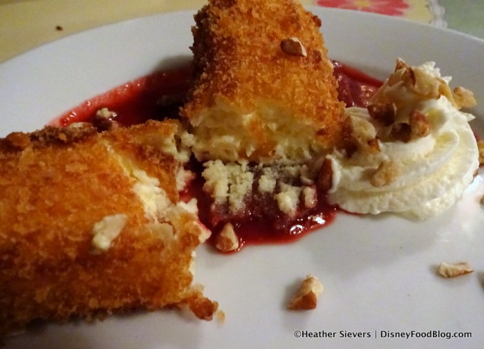 Fried Cherry Cheesecake