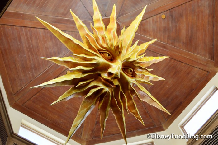 Sun Above the Ordering Area