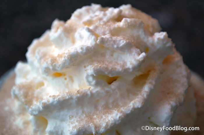 Whipped Cream and Smoked Butterscotch Topping