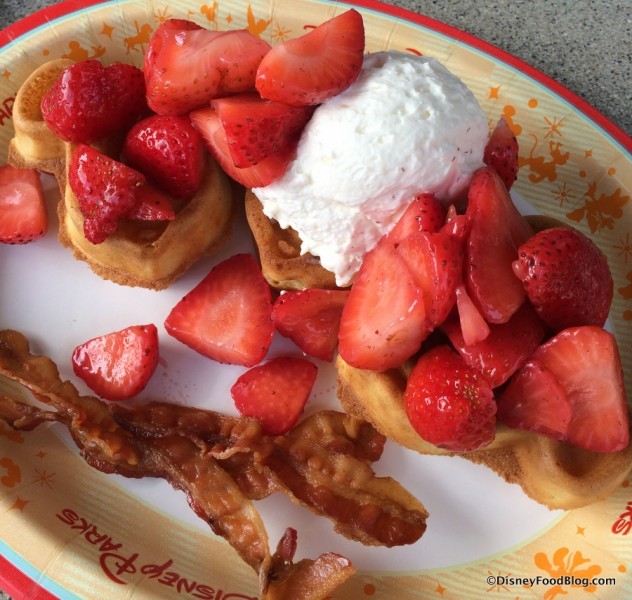 Strawberry Waffles