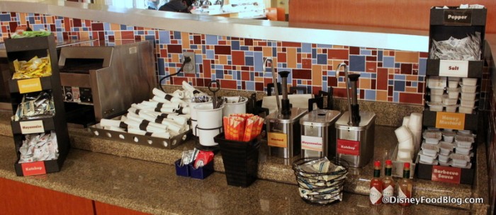 Condiments and Silverware