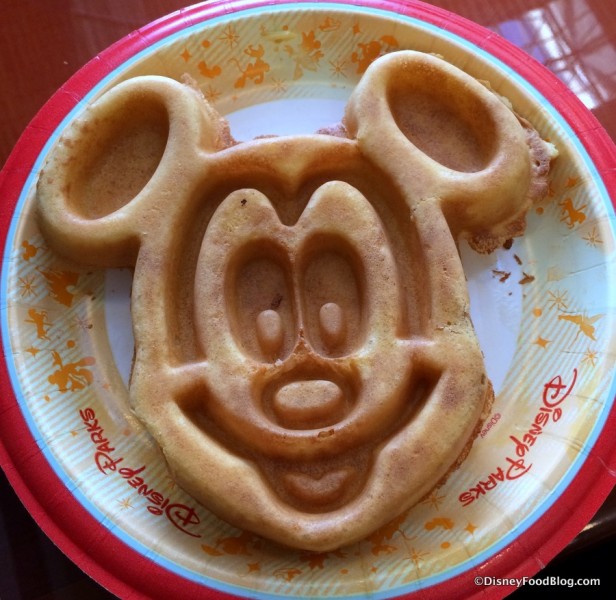 Jumbo Mickey Waffle