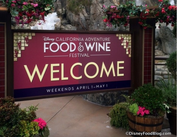 Disney California Adventure Food & Wine Festival