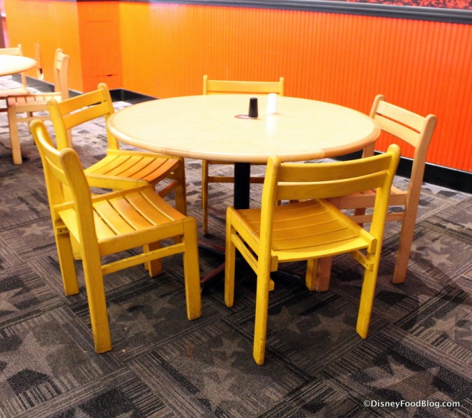 Seating at Wide World of Sports Grill