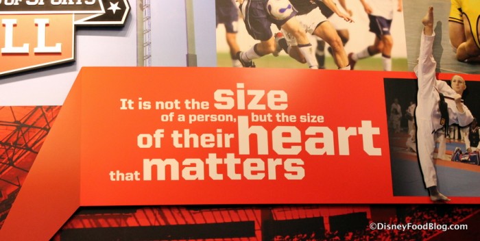 Quote within Photo Mural