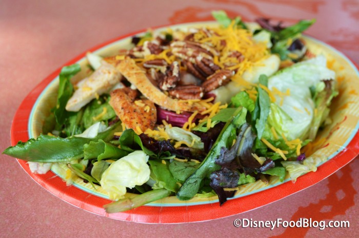 Roasted Chicken with Mixed Greens Salad
