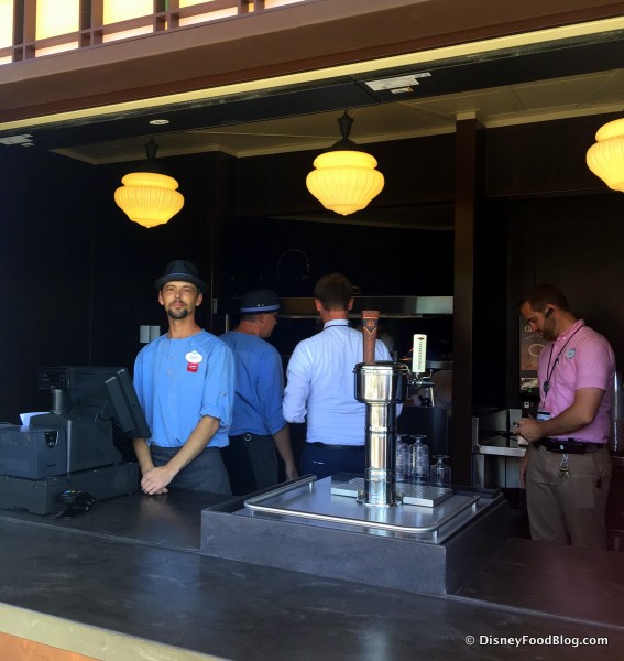 Staff Waiting for Customers