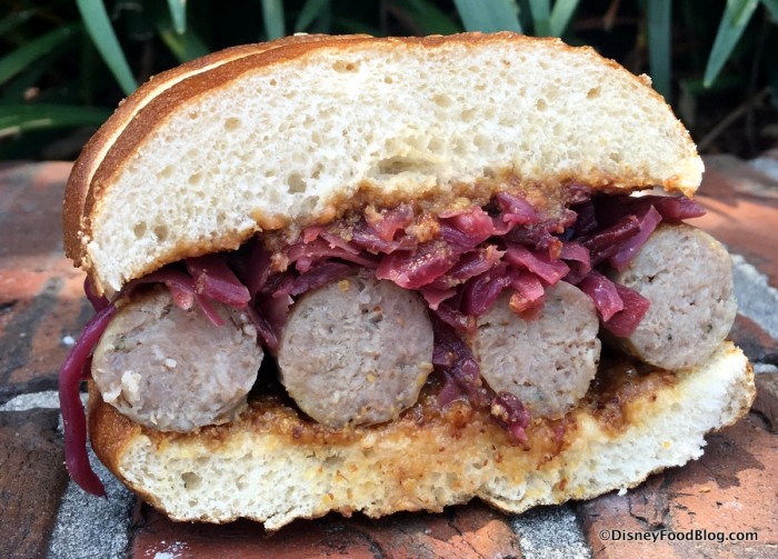 Bavarian Sausage Sandwich