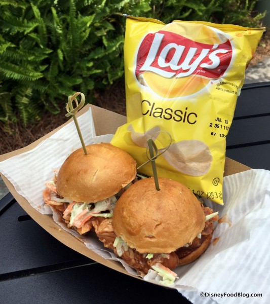 Barbecued Chicken Sliders