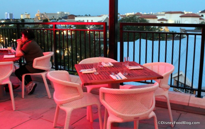 Upper Level Patio Seating