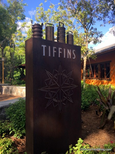 Tiffins sign