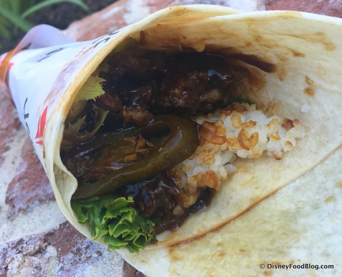 Great Wall Hand Roll -- Up Close