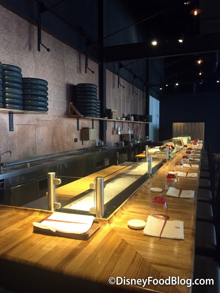 Upstairs Sushi Bar at Morimoto Asia