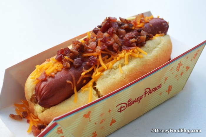 Bacon Cheddar Hot Dog