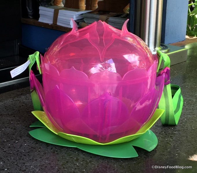 Lotus Blossom Popcorn Bucket