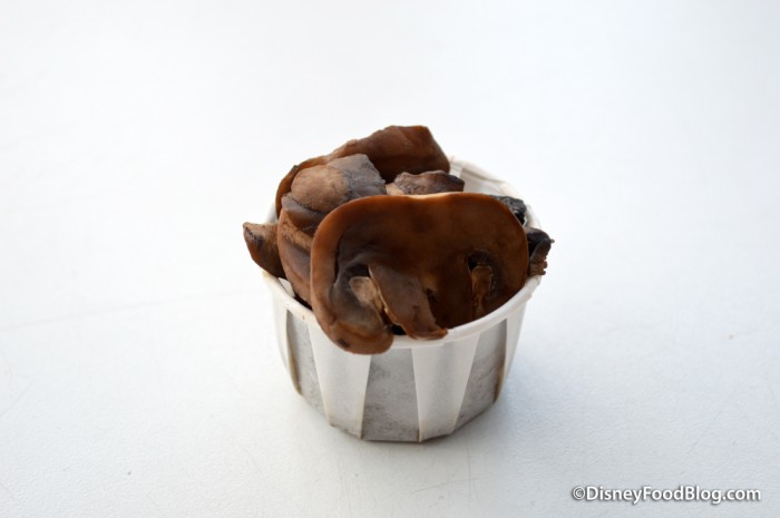 Sautéed Mushrooms from the Fixin's Bar