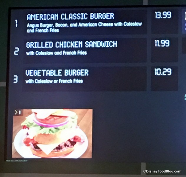 Burger Menu