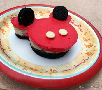 Epcot Sunshine Seasons Mickey Oreo Cheesecake July 2016 2