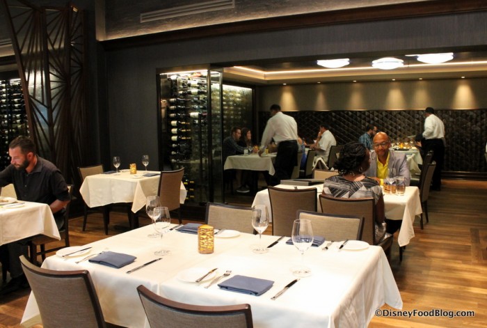 Private Back Dining Area