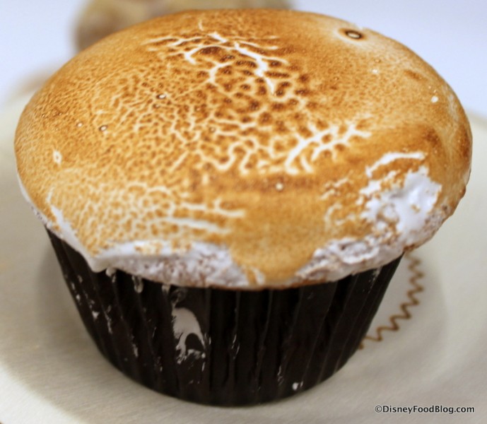 Lemon Meringue Cupcake -- In the Wrapper