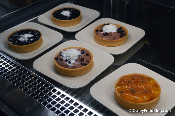 Tarts in Bakery Case