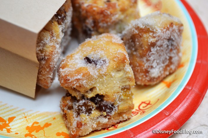 Stollen Bites -- Up Close