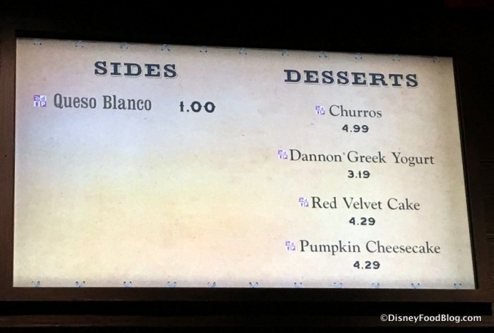 Dessert Menu at Pecos Bill Tall Tale Inn & Cafe